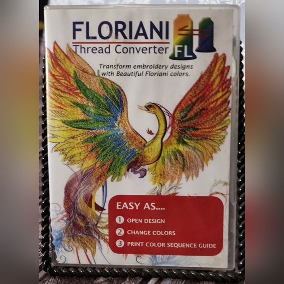 Used Embroidery Machine Design Floriani Thread Converter - Picture 1 of 4